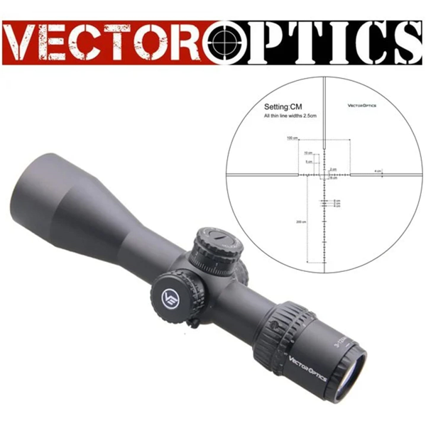 Vector Optics Veyron FFP 3-12x44 First Focal Plane (SCFF-21)